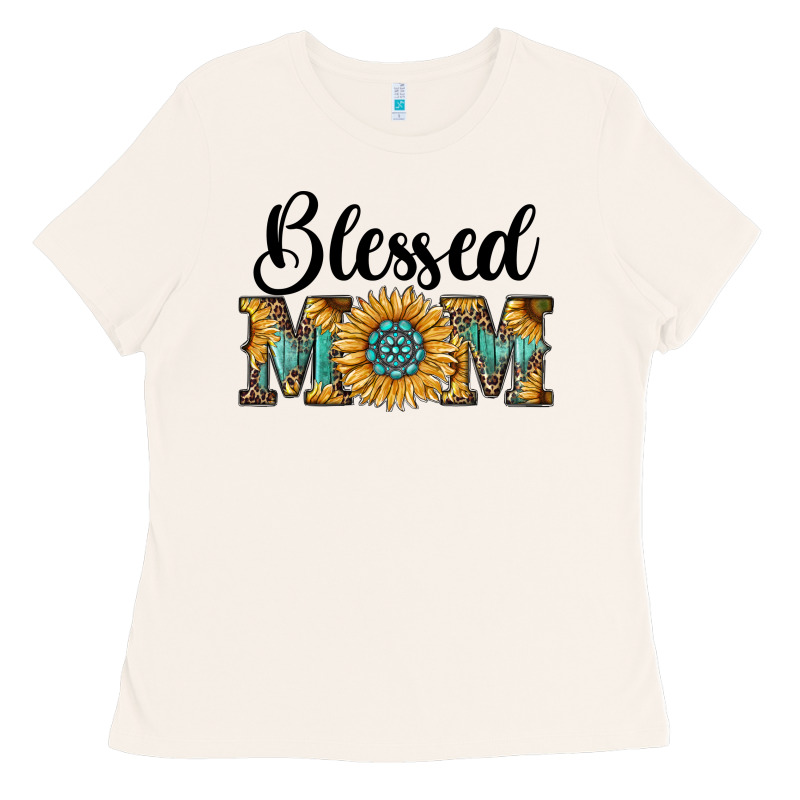 Blessed Mom Ladies Tee by RanaPortraitStore | Teevron