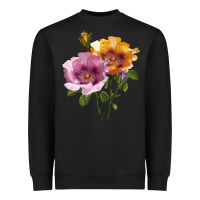 Black In Your Eyes Rose Heavyweight Sweatshirt - LillyAllenDesigns