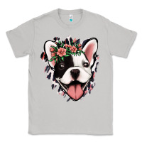 Moon Dust french bulldog floral Classic Tee - Jasminsmagicworld
