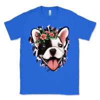 True Royal french bulldog floral Classic Tee - Jasminsmagicworld