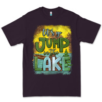 Plum let's go jump in the lake Premium Tee - HRA Design Shop