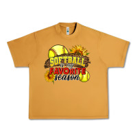 Peanut Butter Softball Is My Favorite Season Urban Heavy Tee - LillyAllenDesigns
