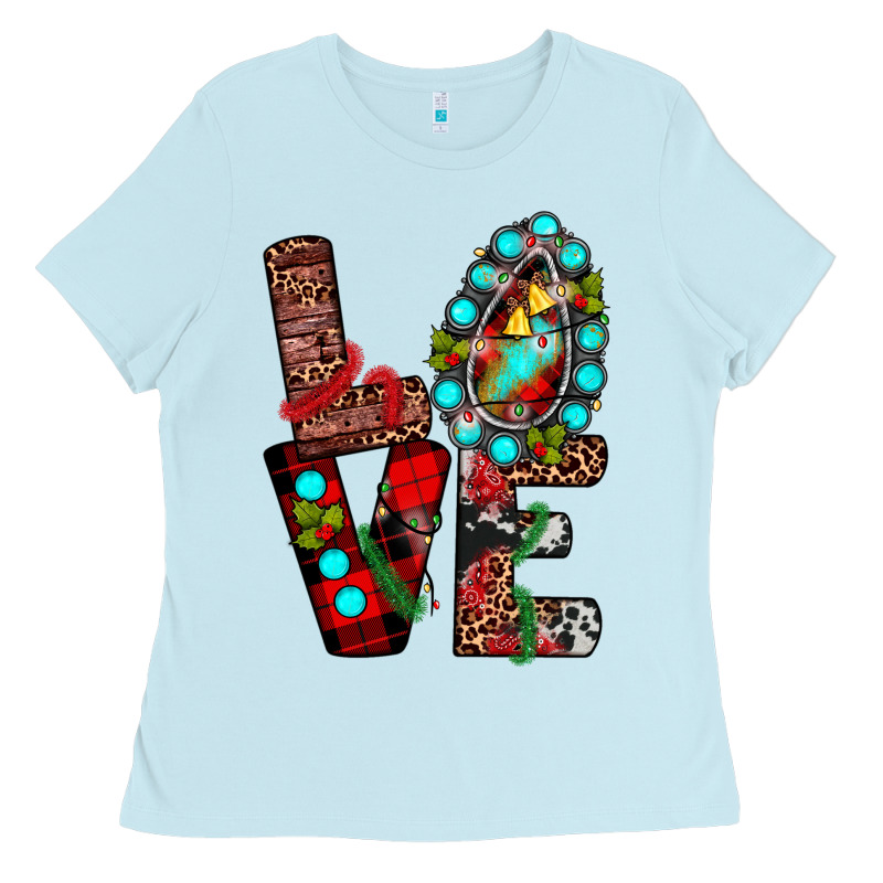 Christmas Love Ladies Tee by JahusDesignShop | Teevron
