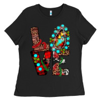 Black christmas love Ladies Tee - JahusDesignShop