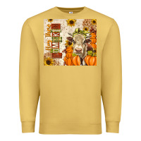 Antique Gold fall hay there pumpkin Premium Sweatshirt - texasbilliewilder