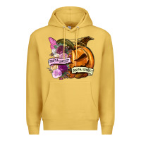 Antique Gold Sorta sweet sorta spooky Premium Hoodie - NancyCooperArtShop