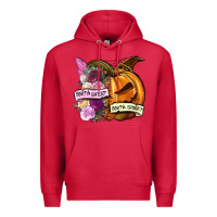 Cardinal Sorta sweet sorta spooky Premium Hoodie - NancyCooperArtShop