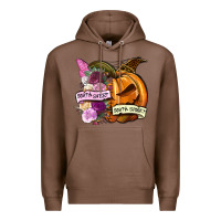 Chestnut Sorta sweet sorta spooky Premium Hoodie - NancyCooperArtShop