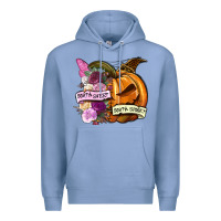 Colony Blue Sorta sweet sorta spooky Premium Hoodie - NancyCooperArtShop
