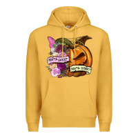 Mustard Sorta sweet sorta spooky Premium Hoodie - NancyCooperArtShop