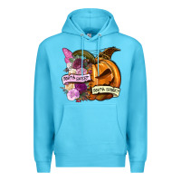 Ocean Blue Sorta sweet sorta spooky Premium Hoodie - NancyCooperArtShop