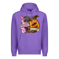 Purple Sorta sweet sorta spooky Premium Hoodie - NancyCooperArtShop