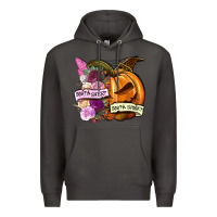 Smoke Sorta sweet sorta spooky Premium Hoodie - NancyCooperArtShop