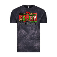 Cloud Black merry christmas license plate letters Vintage Tee - Jasminsmagicworld