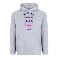 Heather Grey all women are created equal but only the smartest are born in may Heavyweight Hoodie - Bettercallsaul
