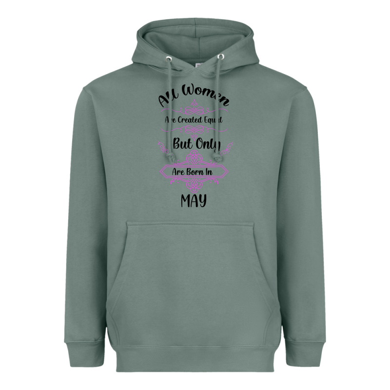 All Women Are Created Equal But Only The Smartest Are Born In May Heavyweight Hoodie by Bettercallsaul | Teevron