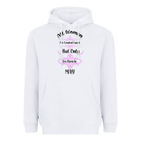 White all women are created equal but only the smartest are born in may Heavyweight Hoodie - Bettercallsaul