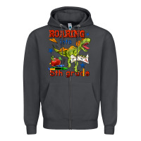 Smoke roaring into 5th grade Zipper Hoodie - BundleAndBundleShop