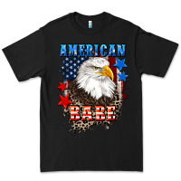 Black American Babe  4th of july Premium Tee - CowGirlArtShop
