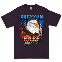 Plum American Babe  4th of july Premium Tee - CowGirlArtShop