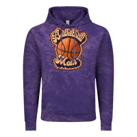 Cloud Purple basketball mom Vintage Hoodie - JahusDesignShop