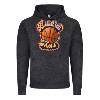 Vintage Black basketball mom Vintage Hoodie - JahusDesignShop