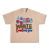 Burro Red white loaded tea Urban Heavy Tee - AdoDesignShop