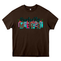 Chocolate Brown perfectly imperfect Heavy Core Tee - Zillion Design Studio