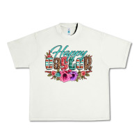Pistachio happy easter western floral serape leopard Urban Heavy Tee - Jasminsmagicworld