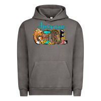 Pigment Tornado American Girl, western Cowhide Urban Hoodie - CowCowDesign