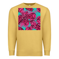Antique Gold breast cancer seamless pattern Premium Sweatshirt - texasbilliewilder