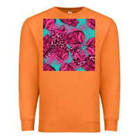 Carrot breast cancer seamless pattern Premium Sweatshirt - texasbilliewilder
