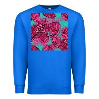 True Royal breast cancer seamless pattern Premium Sweatshirt - texasbilliewilder