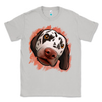 Moon Dust dalmatians peach glitter background Classic Tee - Jasminsmagicworld
