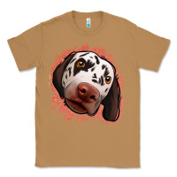 Toasted Coconut dalmatians peach glitter background Classic Tee - Jasminsmagicworld