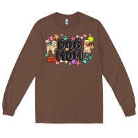 Chestnut dog mom Long Sleeve Tee - MaliasSmallBusiness