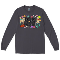Smoke dog mom Long Sleeve Tee - MaliasSmallBusiness
