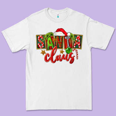 Christmas Santa Claus Premium Tee Designed By Fadigitalartstudio