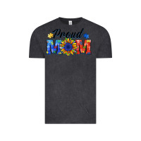 Vintage Black proud mom autism Vintage Tee - BarkalooDesign