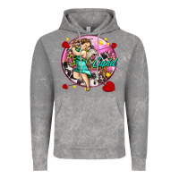 Cloud Rock cupid with arrows and stars Vintage Hoodie - AdoDesignShop