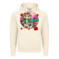 Vintage Artic cupid with arrows and stars Vintage Hoodie - AdoDesignShop