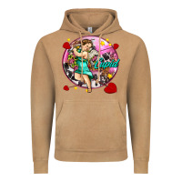 Vintage Camel cupid with arrows and stars Vintage Hoodie - AdoDesignShop