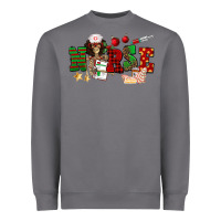 Storm Christmas Nurse Heavyweight Sweatshirt - NancyCooperArtShop