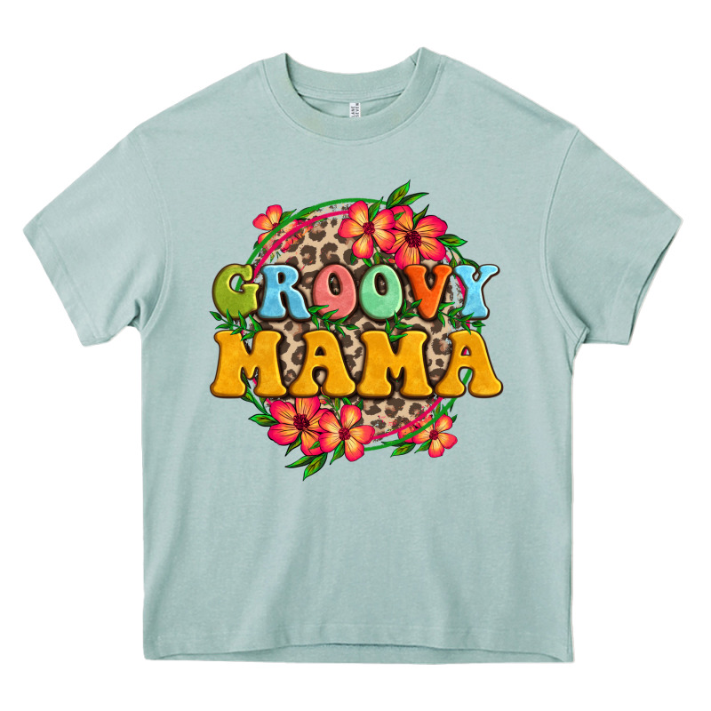 Groovy Mama Heavy Core Tee by Zillion Design Studio | Teevron