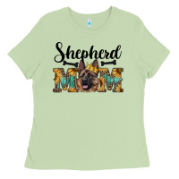 Matcha shepherd mom western Ladies Tee - RanaPortraitStore