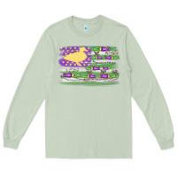 Matcha mardi gras duck call flag Long Sleeve Tee - MaliasSmallBusiness