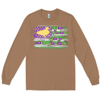 Toasted Coconut mardi gras duck call flag Long Sleeve Tee - MaliasSmallBusiness