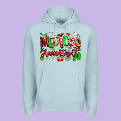 Christmas Medical Assistant Premium Hoodie Designed By Texasbilliewilder