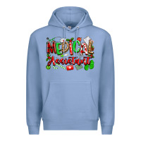 Colony Blue christmas medical assistant Premium Hoodie - texasbilliewilder