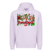 Lilac christmas medical assistant Premium Hoodie - texasbilliewilder